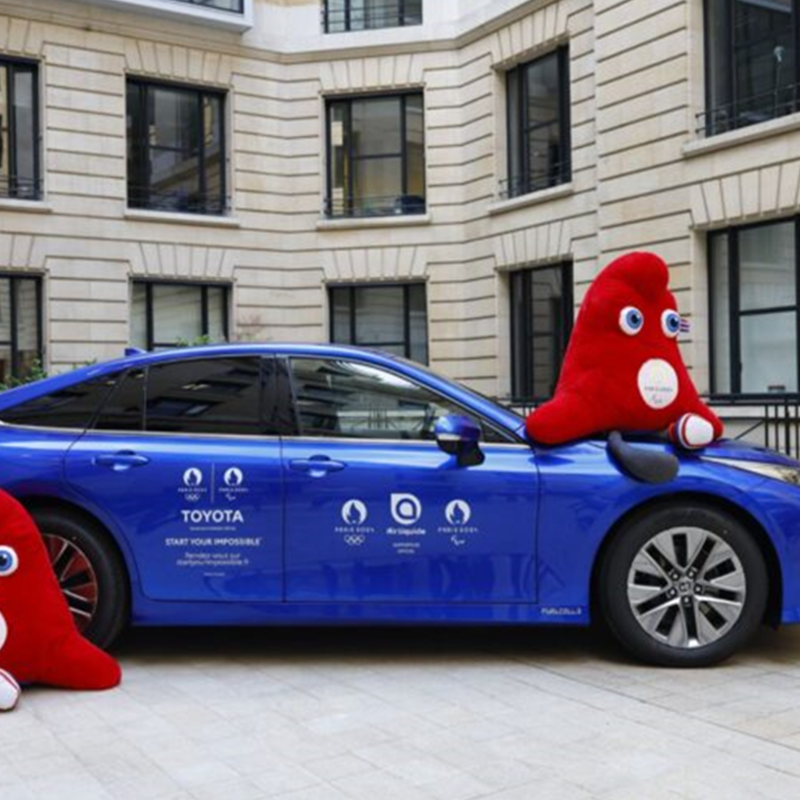 Air Liquide podpira Pariz 2024: dobavil bo vodik za 100 Toyot Mirai