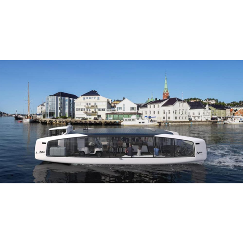 Hyke na Norveškem lansira majhen vodikov trajekt na gorivne celice