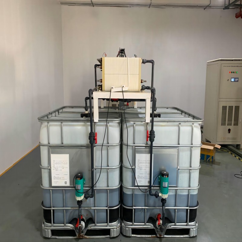 Prilagojena membrana za ionsko izmenjavo Pile 5kw Vanadium flow baterija