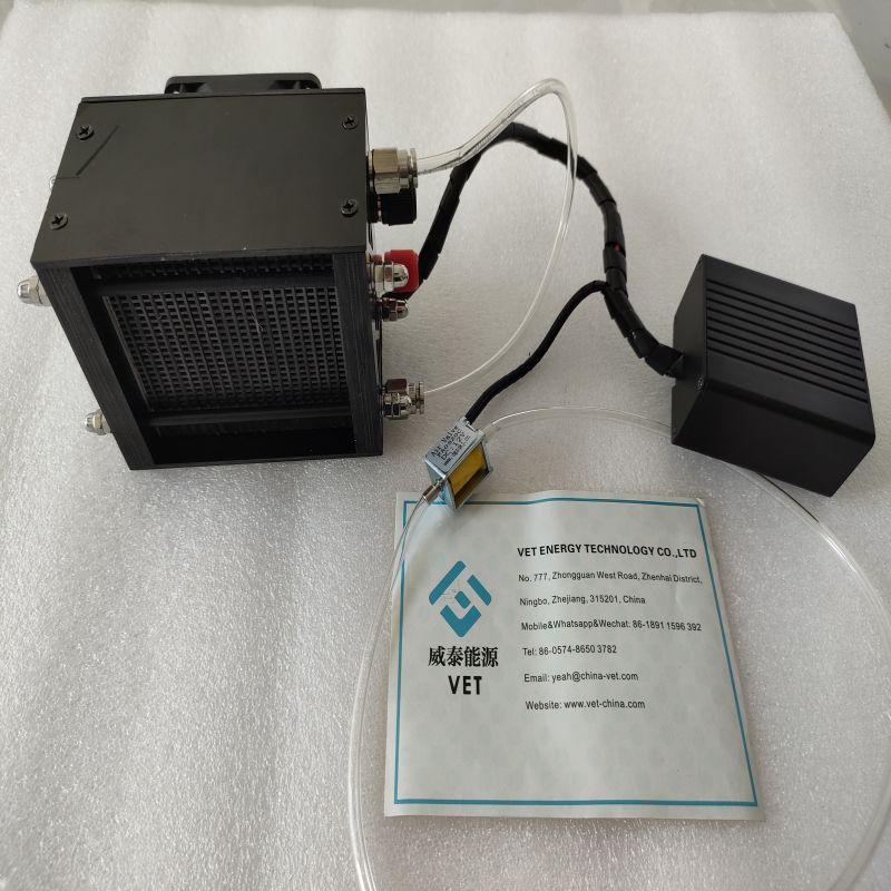 Pemfc 12v vodikova gorivna celica za drone 100w kovinska bipolarna vodikova gorivna celica