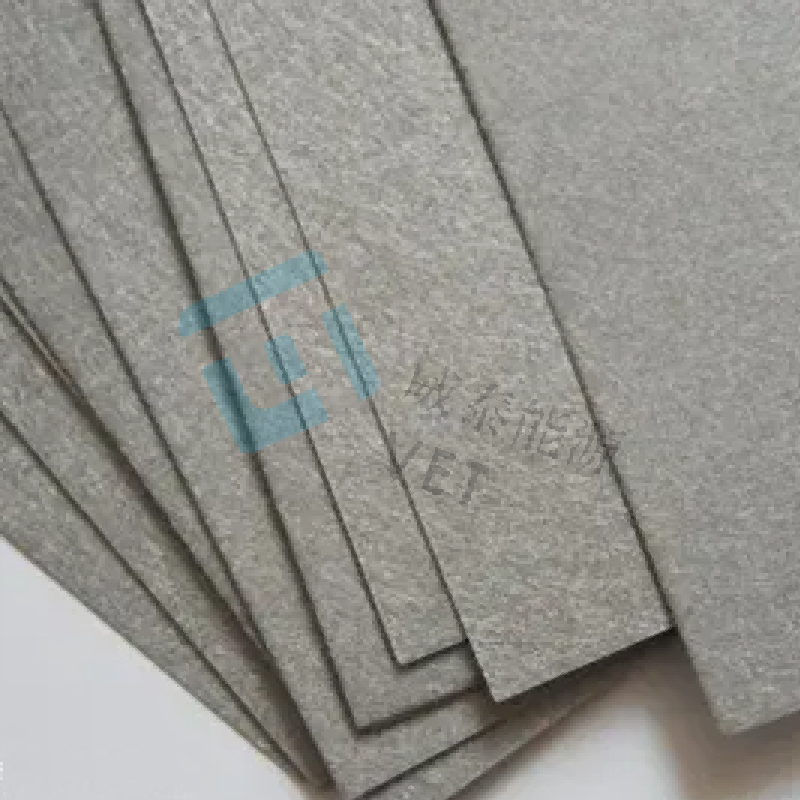 Titanium Felt Felt Fuel Cell Electrolizer vodik anoda material kovinske vlaknine klobučevine
